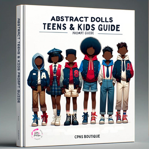 Abstract Faces TEENS & KIDS Prompt Guide