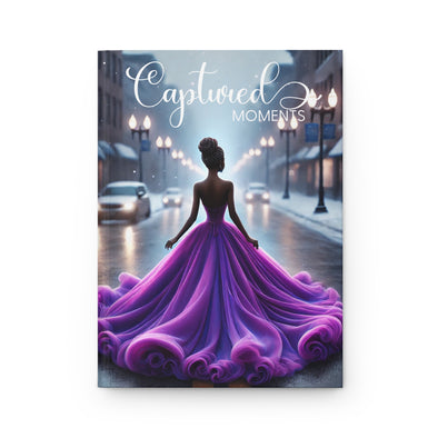 Captured Moments (Purple) Hardcover Journal Matte