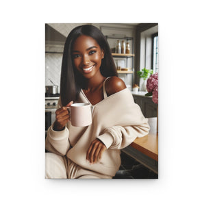 Coffee Girl Hardcover Journal Matte