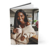 Coffee Girl Hardcover Journal Matte