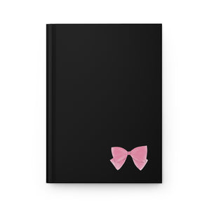 Pink Bow Hardcover Journal Matte