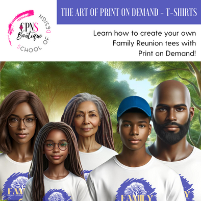 The Art of Print on Demand -Family Reunion T-Shirts