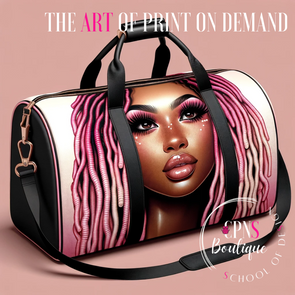 The Art of Print on Demand -The Travel Duffle Bag