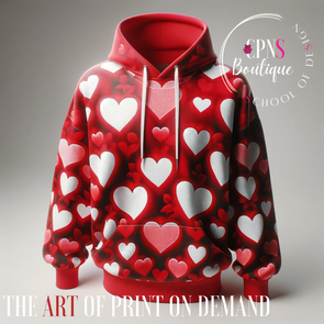 The Art of Print on Demand - All Over Hoodie