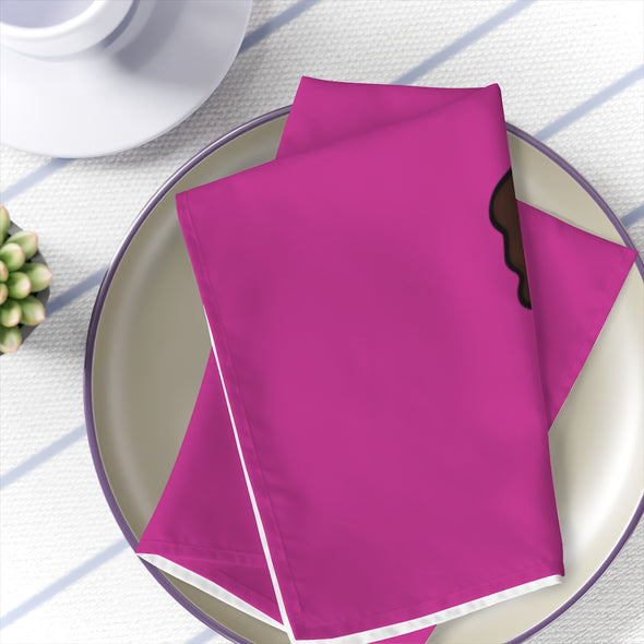 Dinner for a Queen Set of 4 Napkins