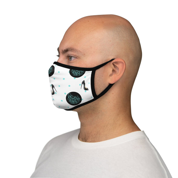 Stand Tall Fitted Polyester Face Mask