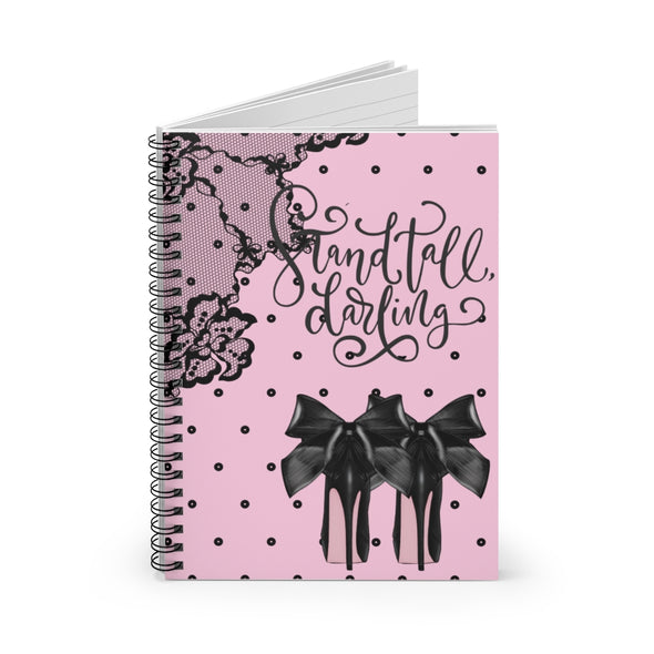 Stand Tall Spiral Notebook - Ruled Line