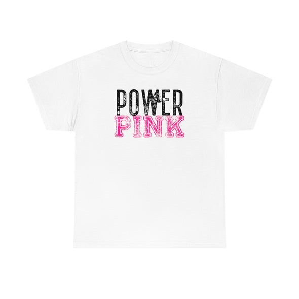 Power Pink Heavy Cotton Tee