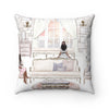 Room with a View Square Pillow