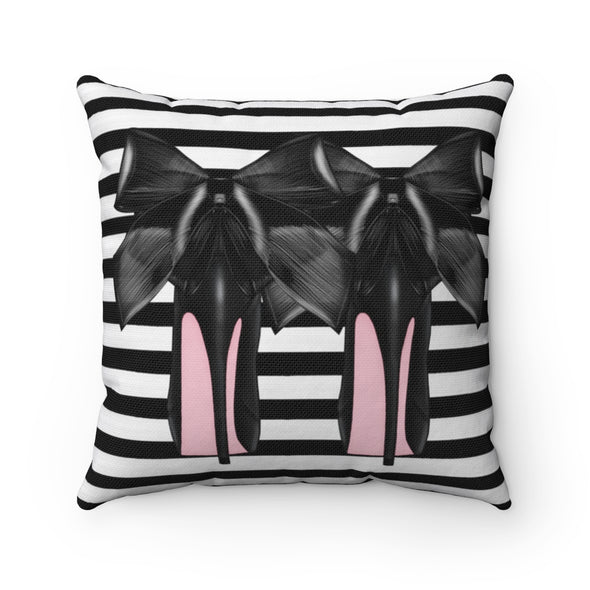 In Her Shoes Square Pillow