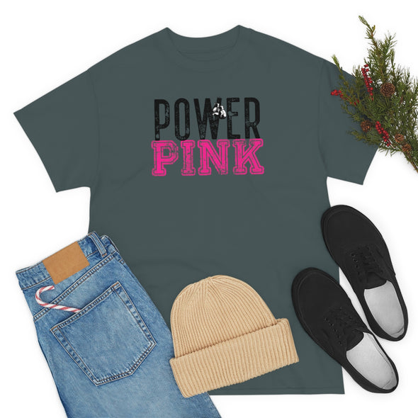 Power Pink Heavy Cotton Tee