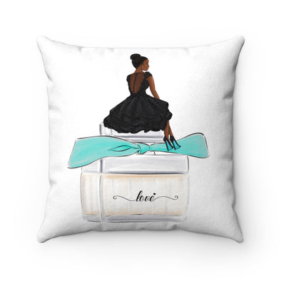 Grace Love Perfume Suede Square Pillow