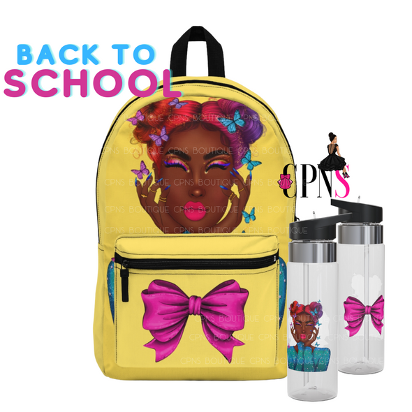 Butterfly Brown Girl Backpack